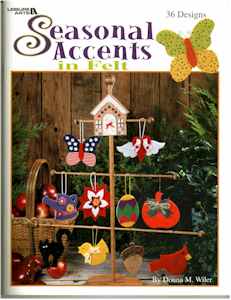 Seasonal Accents In Felt - Click Image to Close