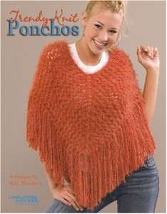 Trendy Knit Ponchos - Click Image to Close