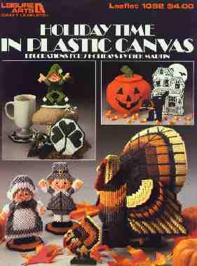 Holiday Time in plastic canvas - Click Image to Close
