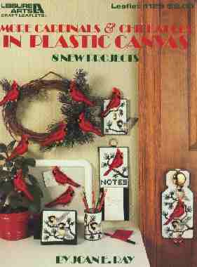 More Cardinals and Chickadees in plastic canvas - Click Image to Close
