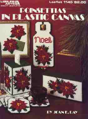 Poinsettias in plastic canvas - Click Image to Close