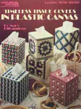 Timelas Tissue Covers in Plastic Canvas - Click Image to Close