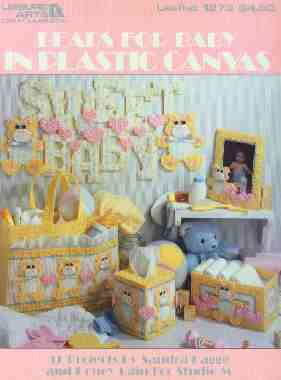 Bears for Baby in Plastic Canvas - Click Image to Close