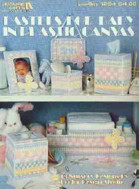 Pastels for Baby in Plastic Canvas - Click Image to Close