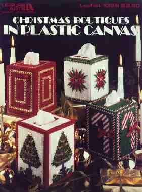 Christmas Boutiques in Plastic Canvas - Click Image to Close