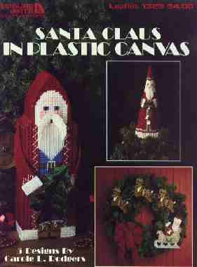 Santa claus in Plastic Canvas - Click Image to Close
