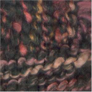NY Yarns Marble color 8 Black and Reds - Click Image to Close