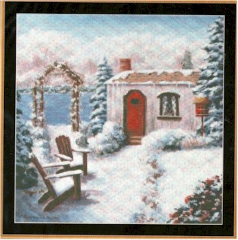 Winter Cottage - Click Image to Close