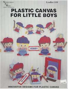 Plastic Canvas For Little Boys - Click Image to Close