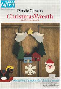 Christmas Wreath and Ornaments - Click Image to Close