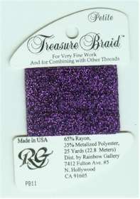 Petite Treasure Braid Purple - Click Image to Close