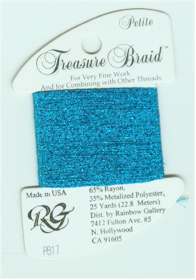 Petite Treasure Braid Blue - Click Image to Close