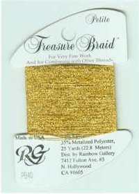 Petite Treasure Braid Light Brassy Gold - Click Image to Close