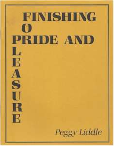Finishing For Pride And Pleasure