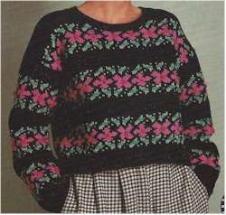 Floral Pullover - Click Image to Close