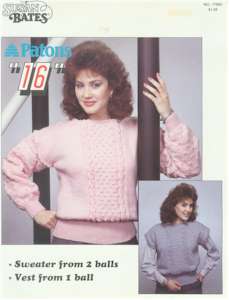 Susan Bates knit patterns 17065