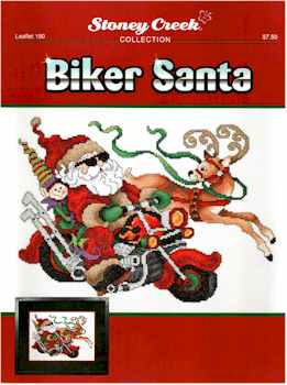 Biker Santa - Click Image to Close