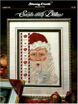 Santa With Buttons - Click Image to Close