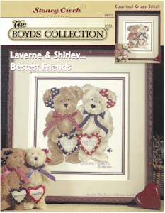 Boyds Bears - Laverne & Shirley ... Bestest Friends - Click Image to Close