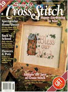 Simply Cross Stitch July/Aug 1996 - Click Image to Close