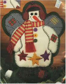 Snowman Angel Pillow - Click Image to Close