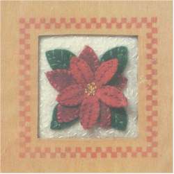 Little Poinsettia Frame