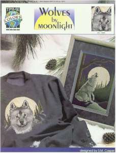 Wolves by Moonlight - Click Image to Close