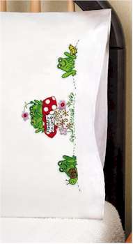 Frog Pillowcases - Click Image to Close