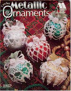 Crochet Metallic Ornaments