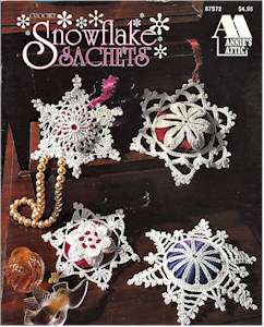 Crochet Snowflake Sachets - Click Image to Close