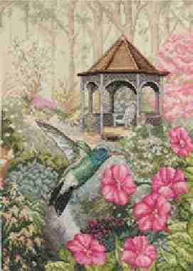 Garden Hummingbird - Click Image to Close