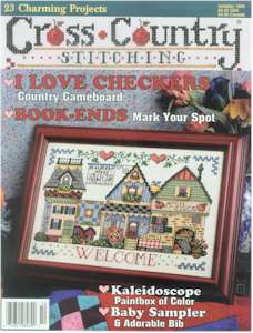 1995 October Issue Cross Country Stitching - Click Image to Close