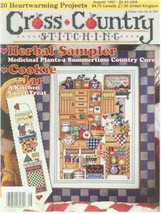 1997 August Issue Cross Country Stitching - Click Image to Close