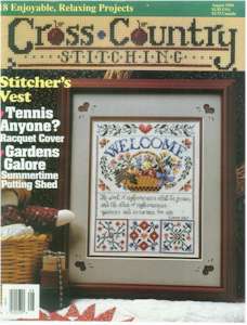 1994 August Issue Cross Country Stitching - Click Image to Close