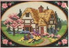 Springtime Cottage - Click Image to Close
