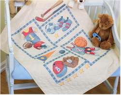 Little Sports Quilt - Click Image to Close