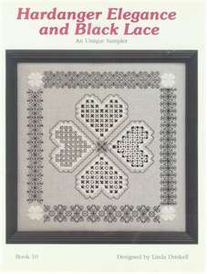 Hardanger Elegance and Black Lace - Click Image to Close