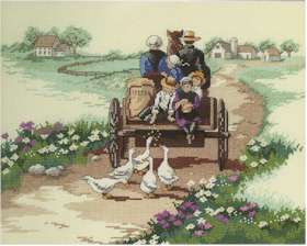 JP Coats Amish Afternoon - Click Image to Close