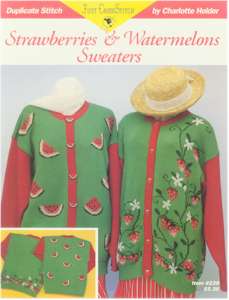 Strawberries & Watermelons sweaters - Click Image to Close