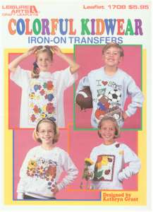 Colorful Kidwear Iron-On Transfers