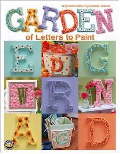 Garden Of Letters To Paint