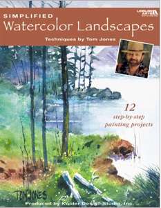 Simplified Watercolor Landscapes