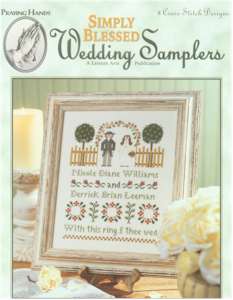 Simply Blessed Wedding Samplers