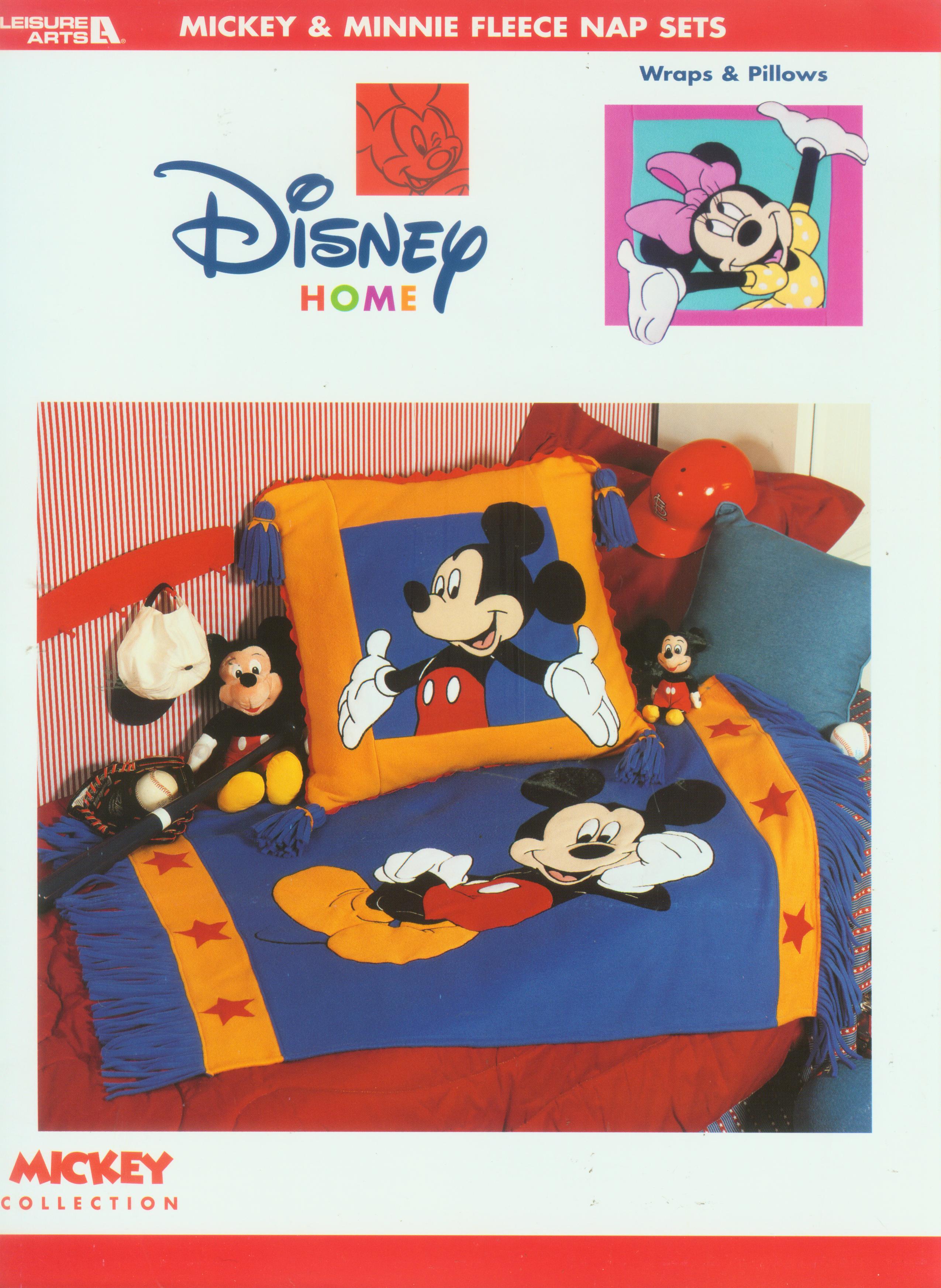 Mickey & Minnie Fleece Nap Sets - Click Image to Close
