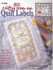 50 Nifty Iron-On Quilt Labels - Click Image to Close