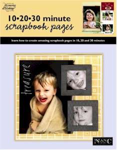 10-20-30 Minute Scrapbook Pages - Click Image to Close