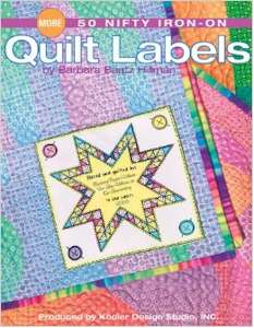 More 50 Nifty Iron-On Quilt Labels - Click Image to Close