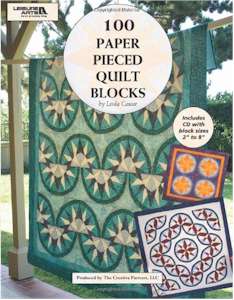 100 Paper Pieced Quilt Blocks - Click Image to Close
