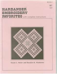 Hardanger Embroidery Favorites - Click Image to Close