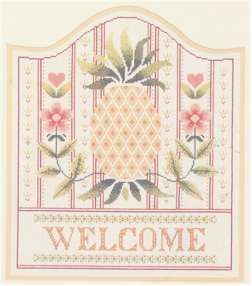 Pineapple Welcome Sign - Click Image to Close